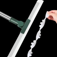 Escobilla De Piso Multifuncional De Silicona Con Mango Retráctil Fregadero Absorbente De Agua Para Ventanas Y Limpieza Del Hogar - details 4