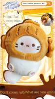 Llavero De Peluche Con Diseño De Gato Muñeco Colgante Para Bolsa Y Auriculares Accesorios De Moda De Orelas De Gato - details 0