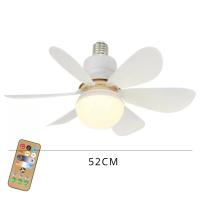 Ventilador De Techo Moderno Con 6 Hojas De ABS 16 Pulgadas Luz LED Para Decoración De Dormitorio Y Sala De Estar Control Remoto Potencia 30W/40W - details 6