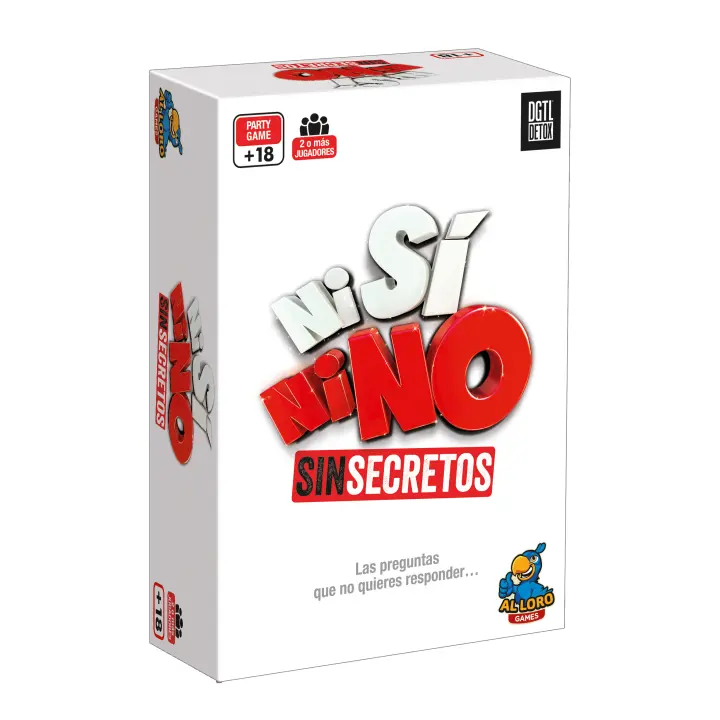 Al Loro- Juego de Mesa Adultos Ni Si Ni No Sin Secretos +18 | Cartas Divertidas | Regalos Originales - 1