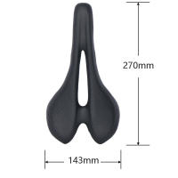 Sillín De Bicicleta ELITAONE De Carbono Para Carretera Y MTB 270x143mm Peso Super Ligero De 115g Asiento De Bicicleta Para Hombres - details 0