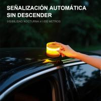 Baliza de Emergencia EXTRASTAR V16 Aprobada DGT con Geolocalización 3.0, Alerta de Posición para Vehículos, Plan de Datos Incluido, Base Magnética IP54 - Cumple Normativa 2026 - details 2