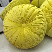 Cojín Decorativo De 3D Calabaza Para Sofá Asiento Redondo De Terciopelo Para Silla De Oficina Cojín Para Piso Y Cama - details 6