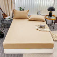 Sábana Simple Y Generosa De Estudiante Para Dormitorio En Color Sólido 100% Poliéster Uso Doméstico Estilo Nuevo - details 2