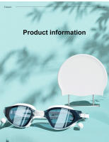 Gafas De Natación Para Adultos HD Antiniebla Silicona Impermeable Con Tapones Para Oídos Anti-UV Equipamiento De Natación - details 6