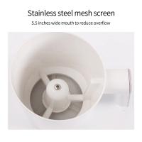 Taza De Escurridera De Harina Eléctrica De Acero Inoxidable 1L Herramienta De Pastelería Para Azúcar En Polvo Y Pasteles - details 8