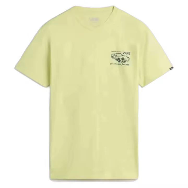 Camisetas marca Vans modelo Vn000Hfpdac1 para hombre en color amarillo - 1