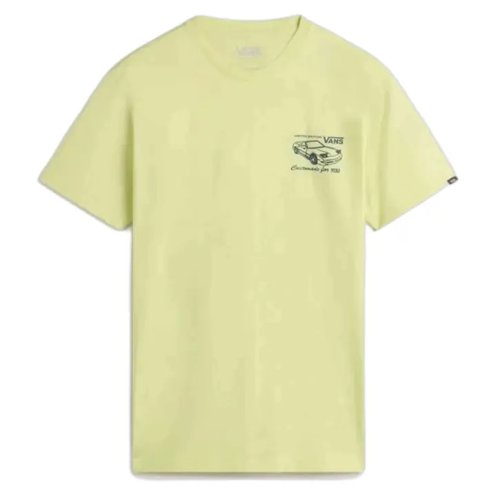 Camisetas marca Vans modelo Vn000Hfpdac1 para hombre en color amarillo - 1