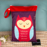 Bolsa Impermeable Para Pañales Babyshow 25x35cm Con Doble Cierre Y Manija Impresión Digital Bolsa Para Mamá Con Zippers Y Handle - details 7