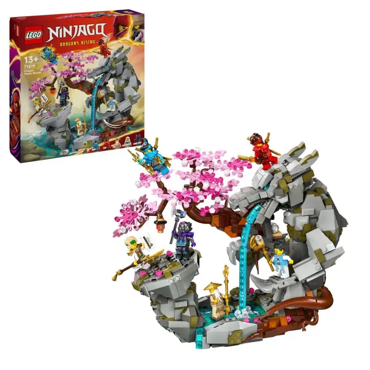 LEGO 71819 NINJAGO Santuario de Piedra del Dragón Juego de aventuras y juguete ninja - 1