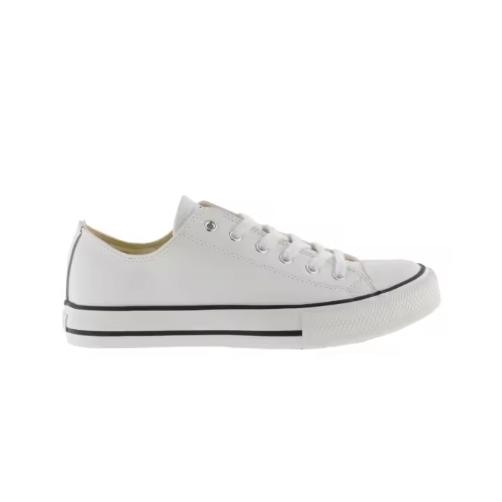 Victoria Tribu Zapatillas de efecto piel con cordones blancos 1065184 - 1