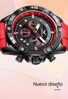 Reloj De Pulsera Militar ONOLA Para Hombre Resistente Al Agua De Moda Casual Con Cinta Fluorescente Y Movimiento De Cuarzo De Alta Calidad - details 3