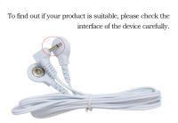 EMS Electrodo Físico Con Cable Guantes Calcetines Para Masaje Terapéutico Relajación Estimulación Muscular Accesorios De Equipo - details 23