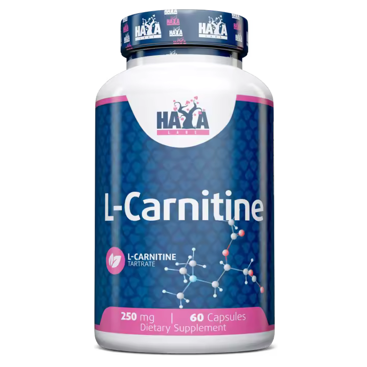 HAYA LABS L-Carnitine 250 mg. - 60 Caps. - 1