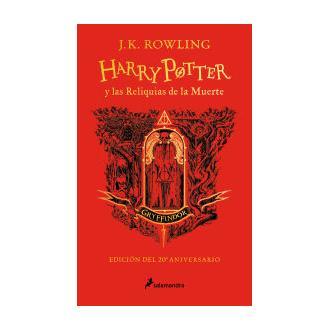 Libro Harry Potter y las reliquias de la muerte (edición Gryffindor del 20º aniversario) (Harry Potter 7) Rowling Salamandra Infantil y Juvenil
