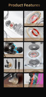 QKZ Hi7T Auriculares Inalámbricos Con Cable De 3.5mm Estéreo HD Micrófono Cancelación De Ruido HIFI Auriculares Intraauriculares Dinámicos Para Música Escenario Juego - details 3
