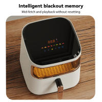 Freidora de aire eléctrica inteligente para el hogar, horno multicapa multifuncional sin aceite, 6L, 220V, 110V - details 2
