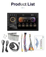 Receptor De Radio Para Coche Universal Android13 7 9 10 Pulgadas Con GPS Y Estéreo Multimedios 64G Reproductor Con CarPlay Y Auto Android - details 31
