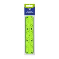 REGLA PVC FLEXIBLE 15/20/30cm COLORES SURTIDOS BISMARK - COLORES A ELEGIR - details 0