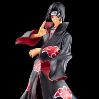 Figura De Acción Naruto 23cm Akatsuki Uchiha Itachi Tsukuyomi Estatua De Manga Coleccionable Modelo Shippuden Juguete - details 7