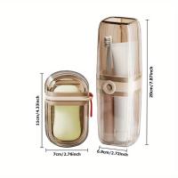 Juego De Caja De Detergente Y Portajabón De Viaje Duradero De Plástico Accesorios De Baño Perfectos Para Camping - details 6