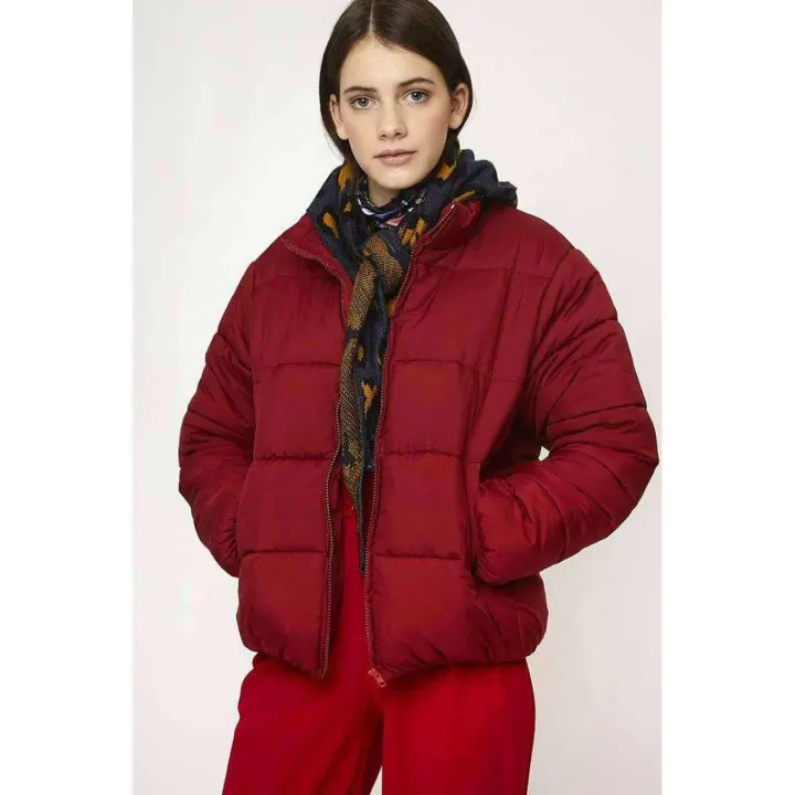 Compañia Fantastica Plumas Mujer Corto Rojo - 1