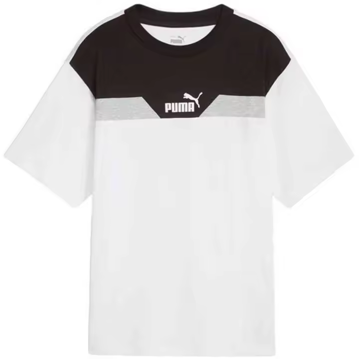 Camiseta de Manga Corta Puma  para unisex en color blanco - 1