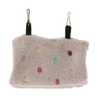 Nido De Hamaca Triangular Para Perros Y Gatos Casa De Invierno Cálida Cueva Colgante Para Pájaros Cages Tent Materiales De Algodón Suministros Portátiles Para Mascotas - details 4