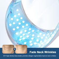 Máscara De Elevación Del Cuello Dispositivo De Belleza Del Cuello Rejuvenecimiento De La Piel Tensión Anti-Edad Blanqueamiento Tone USB CABLE Fuente De Alimentación Electrónica Plástico - details 5