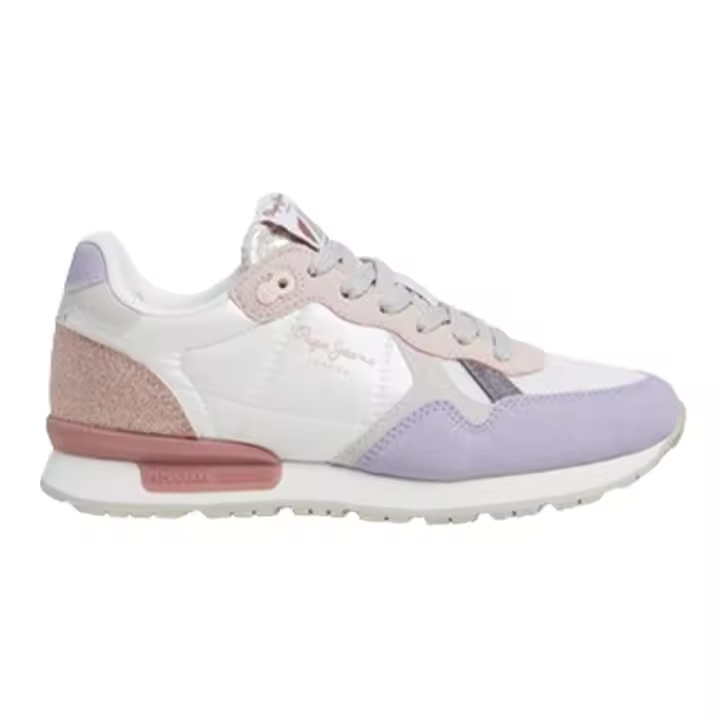Shoes Deportivas Niña marca Pepe Jeans modelo Pgs40005 para niña en color morado - 1