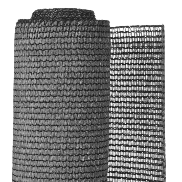 Nature Malla de ocultación de jardín PE gris antracita 1x3 m - 1