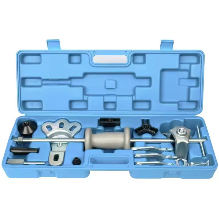 JOMAFA - Juego de martillo deslizante con accesorios para extraer rodamientos, poleas, volantes, etc. 17 piezas - 3360 - 1