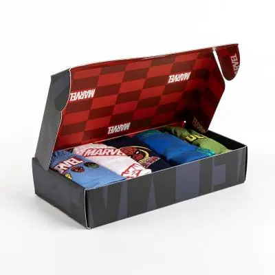 PACK CALZONCILLOS SINGLE JERSEY 5 PIEZAS MARVEL - 1