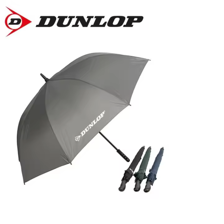 Paraguas Dunlop 30" Auto-open ø140cm - Amplio Diámetro - 1