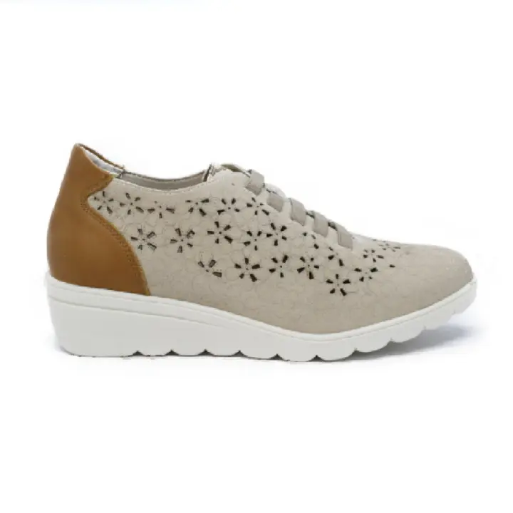 Shoes Anchos Y Confortables marca Relax4You para mujer en color blanco - 1