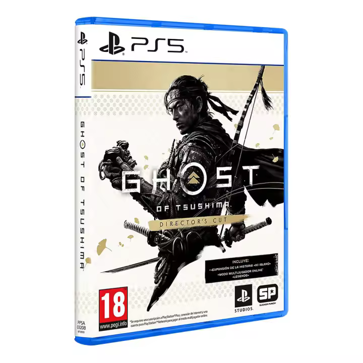 GHOST OF TSUSHIMA DIRECTOR'S CUT Remaster PS5 - PlayStation - PAL España - Formato físico - Nuevo precintado - 1