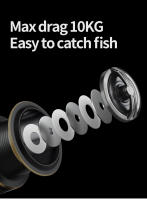 Carrete De Pesca Para Carpa KANGLUO QH4000-6000 Doble Arrastre Fuerte 20kg Carretilha Pesca En Oceano Y Río Metal Bait Casting Ratio De Engranajes 5.2:1 - details 4