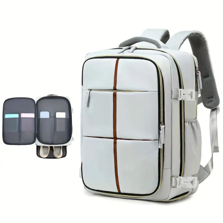 Mochipa de viaje múltiple, mochipa para portátil por La Aerolínea, mochila para deporte al aire libre con compartimiento para zapatos - 1