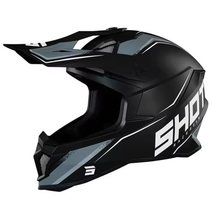 Shot Casco Off-road Lite Prism Negro Adulto - 1