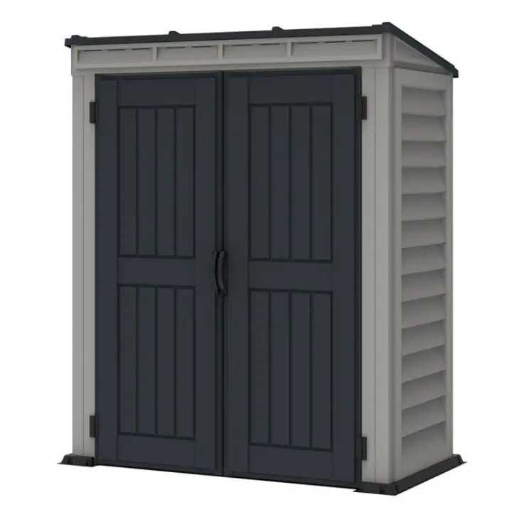 Casita de PVC YardMate Pent PLUS 5 'x 3' Duramax Plus, 92x171x202 cm - 1