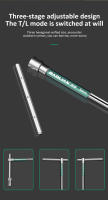 Llave Allen Torx T-shaped Hexagonal 2/2.5/3/3.5/4/4.5/5/6/8/10mm Herramienta Manual Antideslizante De Acero Inoxidable Spanner Extendido - details 5