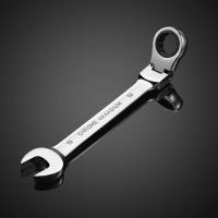 Juego De Llaves De Encaje Con Cabeza Flexible En Acero Cromo Vanadio Herramientas Manuales De Combustible Para Reparación De Coches Kit De Llaves Y Destornilladores Métricos 8mm-19mm - details 11