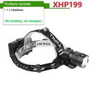 Linterna Frontal LED Potente XHP199 Con USB Recargable 18650 Para Pesca Y Camping Fuente De Luz LED XHP160 Ángulo De Haz 180° Impermeable - details 28