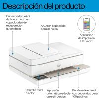 HP Envy 6520e 714N9B - Impresora Multifunción de Inyección de Tinta A4 | Wi-Fi de Doble Banda | USB 2.0 | Impresión a Doble Cara Automática | ADF | Hasta 10 ppm | Apple AirPrint | Imprime, Escanea y Copia | 3 Meses Instant Ink - details 4