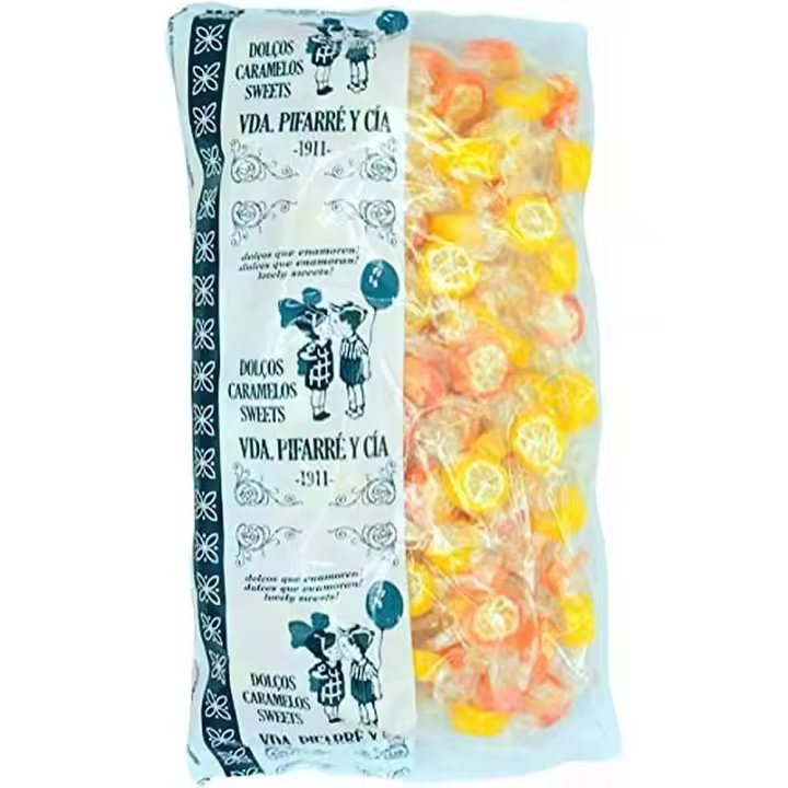 CARAMELOS LIMÓN Y NARANJA ROCK PIFARRE 1KG. - 1