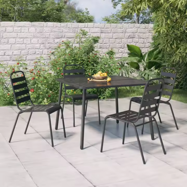Mesa de Jardín Anthracita Arce 100x100x71 cm - 1
