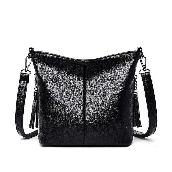 NUEVOS Colores Sólidos de Cuero de LA PU Bolsos de Hombro de Las Mujeres de Moda Bolsa de Mensajero Bolsos de Lujo Bolsos Crossbody Para Las Mujeres Sac a Principal - 1