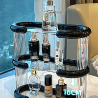 Estante De 3 Niveles De Acrílico Organizador De Maquillaje Para Baño Y Cocina Estuche De Almacenamiento Transparente Para Display De Muñecas - details 6