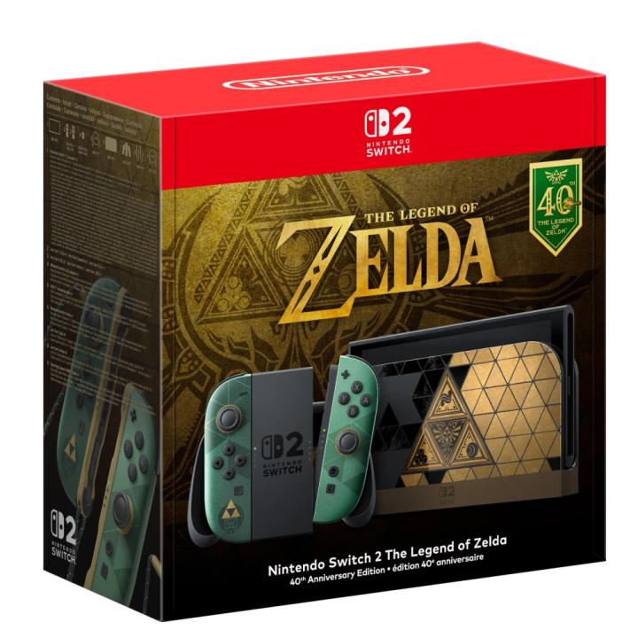 Nintendo Switch Edición Limitada Zelda 40º Aniversario