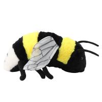 Peluche De Abeja Realista En Tamaño Pequeño Y Grande Juguete De Peluche Suave Para Niños Aficionados a Los Insectos Decoración Para El Hogar Material De Algodón Relleno De Poliéster - details 1